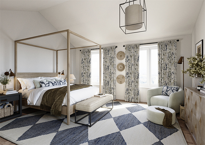 Woodstock, Dove - Made to Measure Curtains - Image 7